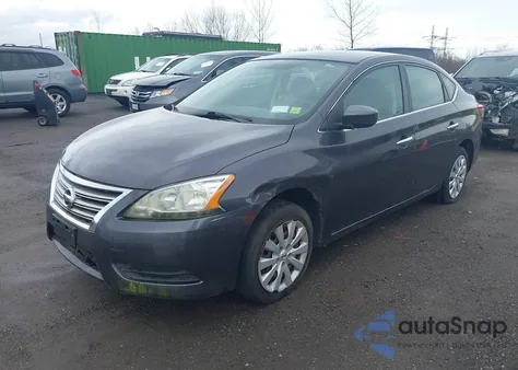2014 Nissan Sentra Sv from USA, damaged, VIN 3N1AB7AP1EY261947